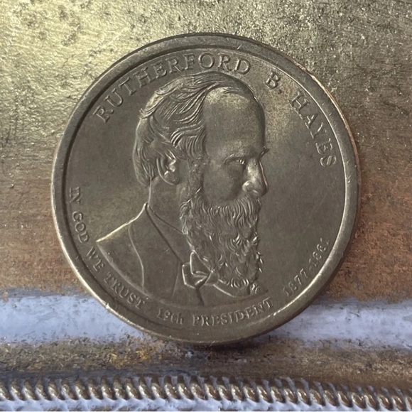 2011 D Rutherford B. Hayes $1 One Dollar Presidential Coin 19th President Denver - Picture 6 of 6